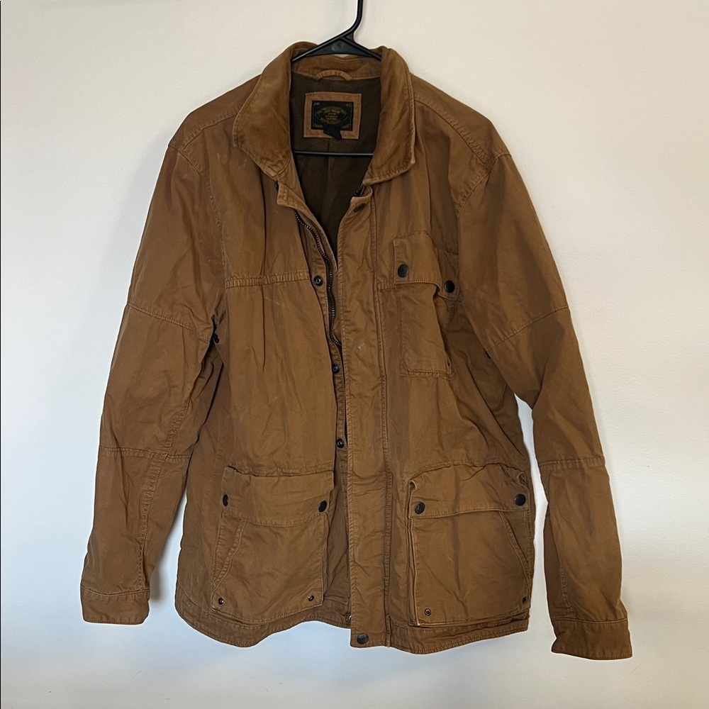 Lucky Brand Tan Military Field Jacket